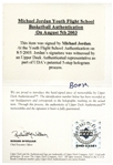 Michael Jordan Signed Copy of His Autobiography ''For the Love of the Game'' -- With Upper Deck COA